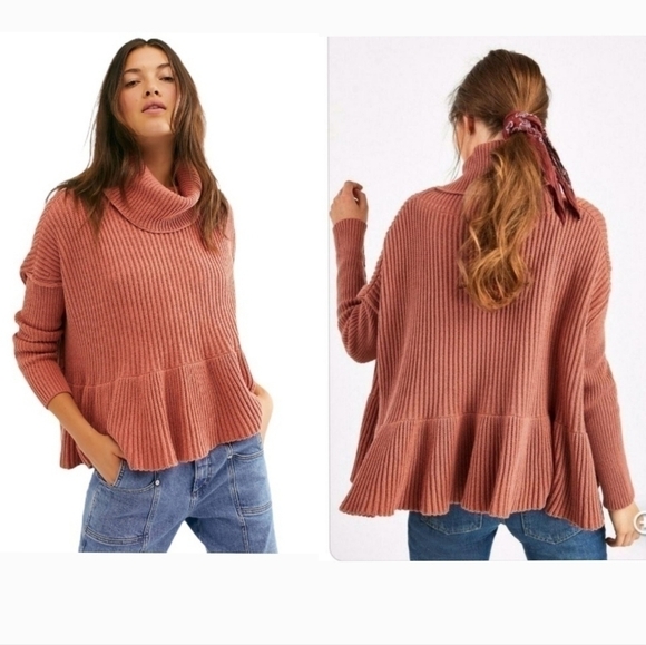 NEW $128 Free People Layer Cake Sweater Small - Picture 1 of 14